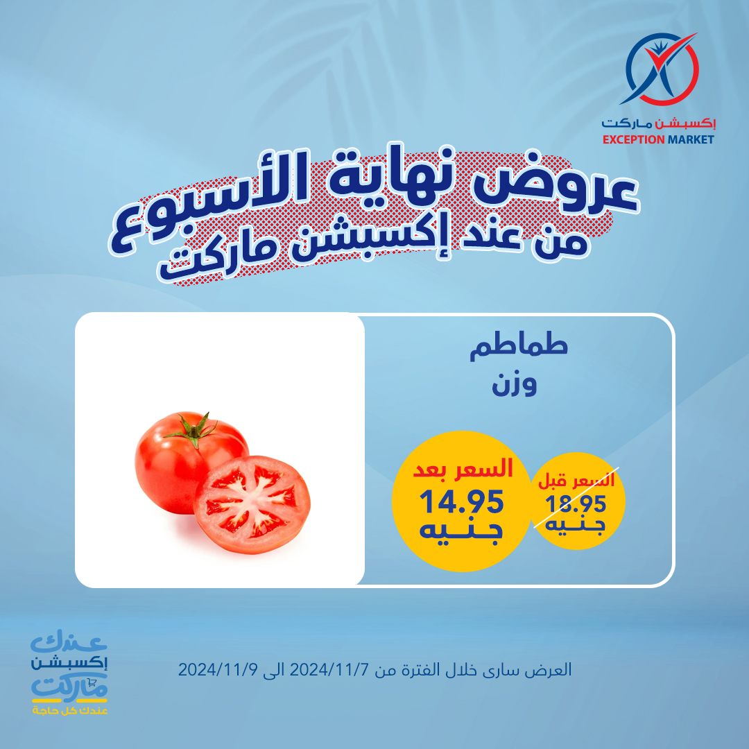 exception offers from 7nov to 9nov 2024 عروض اكسبشن من 7 نوفمبر حتى 9 نوفمبر 2024 صفحة رقم 6